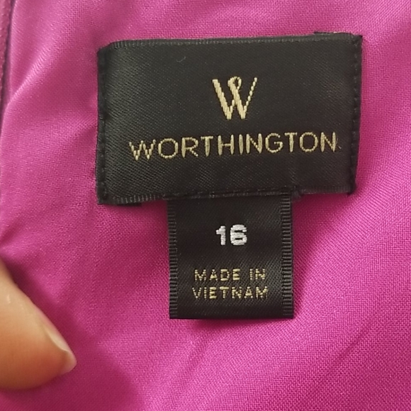 Worthington Fuchsia shell dress - Picture 5 of 5